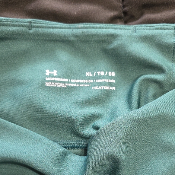 Under Armour Green Compression Leggings Size Xl - Picture 7 of 7